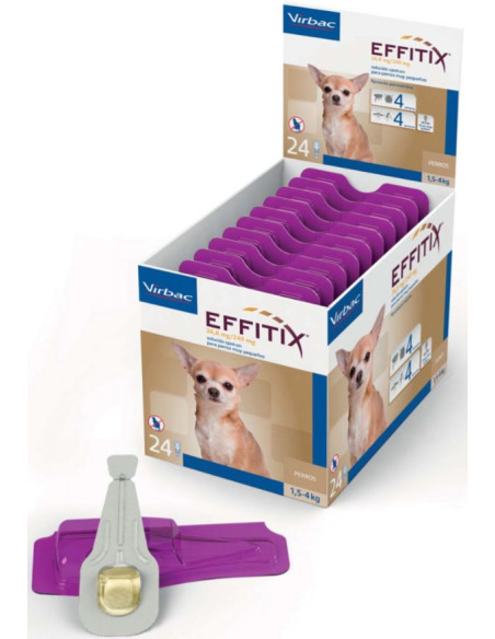 EFFITIX 24 PIPETAS XS 1,5-4 KG