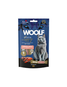 WOOLF WILDCAT LUXURY CREMA LANGOSTA Y CALAMARES 70GR (5X14GR) (15 DISPLAY)