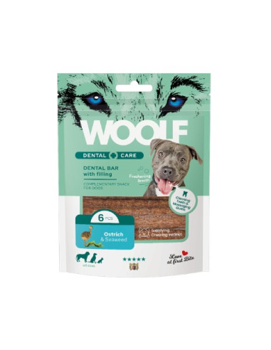 WOOLF DENTAL CARE BARRITA AVESTRUZ Y ALGAS  108 G