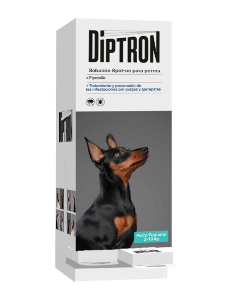 DIPTRON SPOT ON ENV. CLIN. 2-10 KG PEQ.
