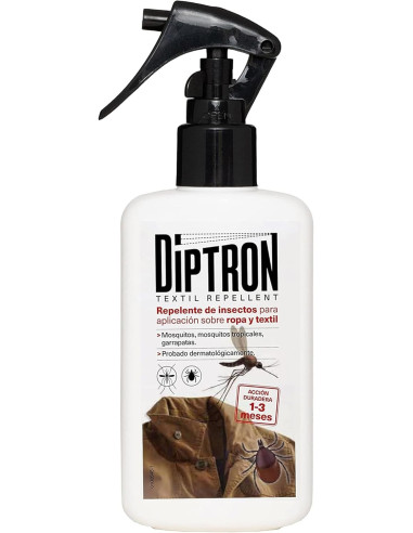 DIPTRON SPRAY TEXTIL REPELENTE 100ML (EXP. 13 UNIDADES)
