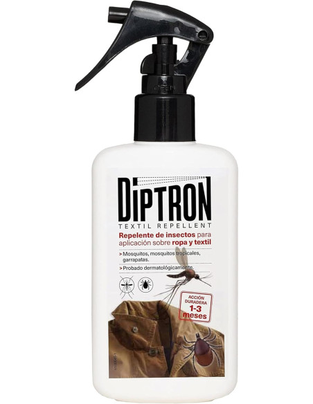 DIPTRON SPRAY TEXTIL REPELENTE 100ML (EXP. 13 UNIDADES)