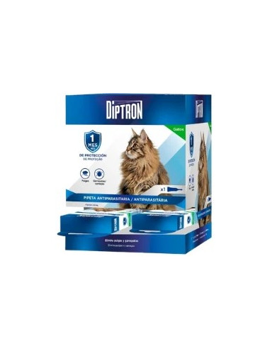 DIPTRON GATOS 30 PIPETAS