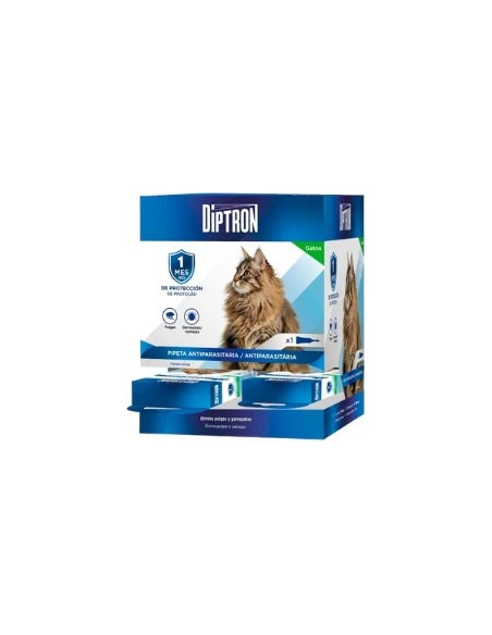 DIPTRON GATOS 30 PIPETAS