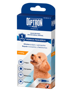 DIPTRON PLUS PERRO PEQUEÑO 1,1ML (4-10KG) - 1UD
