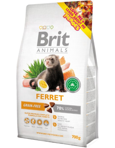 BRIT ANIMALS FERRET COMPLETE 700 GR