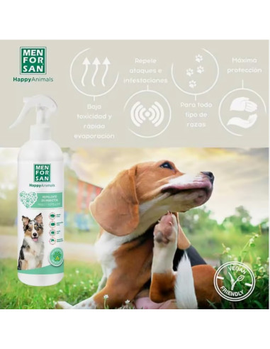 MENFORSAN REPELENTE NATURAL DE INSECTOS 500 ML (12UD)