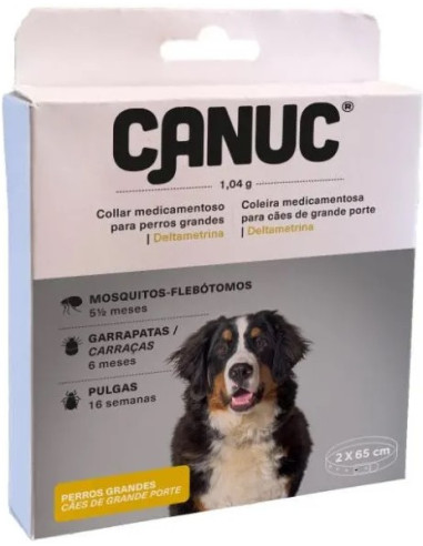 CANUC COLLAR PERRO GRANDE 65CM - 2UDS