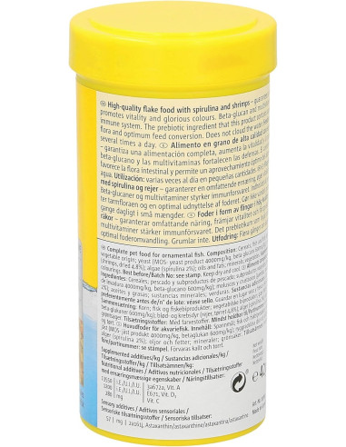 VT VITA FLAKES-MIX PECES TROPICALES 250 ML. (CAJA DE 5)