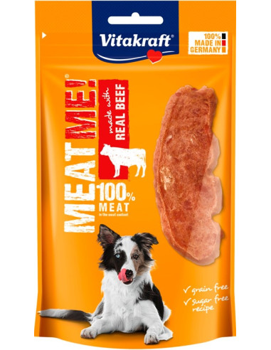 VT MEAT ME POLLO/TERNERA, 60 G (CAJA DE 8)