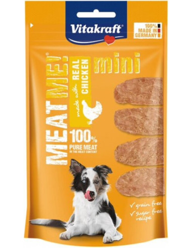 VT MEAT ME POLLO MINI, 60 G (CAJA DE 8)