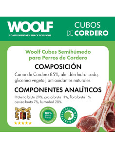 WOOLF SEMIHUMEDO MONOPROTEICO CORDERO 100GR 2