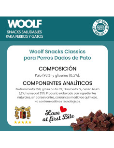 WOOLF DUCK CHUNKIES 100GR (10UDS) 2