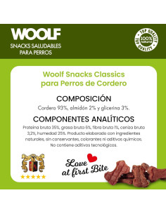 WOOLF MINI LAMB BONE 100GR (10UDS) 2