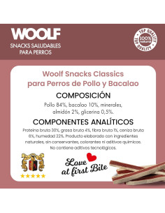 WOOLF SOFT CHICKEN & COD SANDWICH LONG 100GR (10UDS) 2