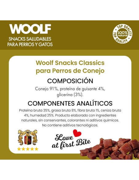 WOOLF RABBIT CHUNKIES 100GR (10UDS)