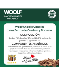 WOOLF LAMB AND COD TRIANGLE 100GR (10UDS) 2