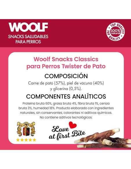 WOOLF TWISTER PATO 100GR (10UDS)