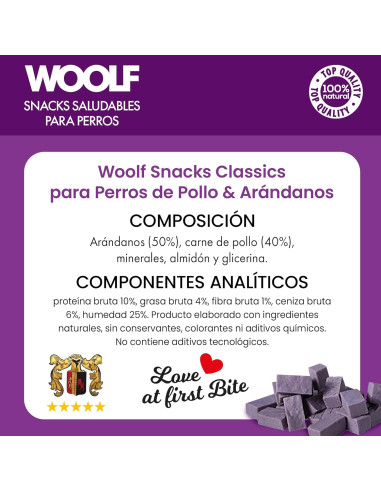WOOLF SOFT BLUEBERRY STRIPS 100GR (CAJA 10UD)