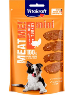 VT MEAT ME PAVO MINI, 60 G (CAJA DE 8)