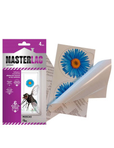 MASTERLAC ADHESIVO FLOR INSECTICIDA VENTANA MOSCAS