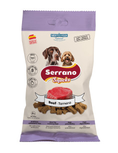 SERRANO SNACK PARA PERROS 100g, DE TERNERA (CAJA 12UD) 2