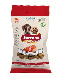 SERRANO SNACK PARA PERROS 100g, DE JAMÓN SERRANO 2