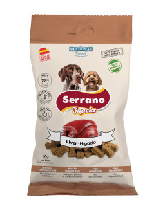SERRANO SNACK PARA PERROS 100g, DE HÍGADO (CAJA 12UD) 2