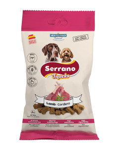 SERRANO SNACK PARA PERROS 100g, DE CORDERO (CAJA 12UD) 2