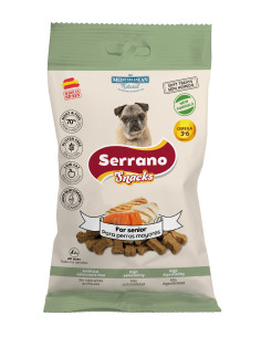 SERRANO SNACK PARA PERROS 100g, PARA SENIOR (CAJA 12UD) 2