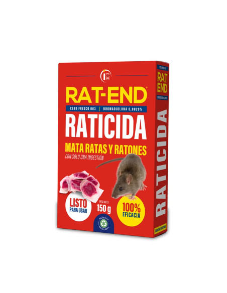 RAT-END CEBO FRESCO 003 ESTUCHE 150 GR (CAJA 36UD)