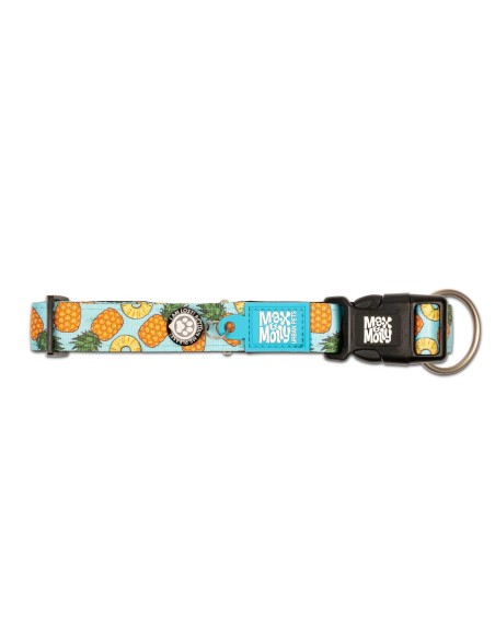 M&M COLLAR ID/SMART Sweet Pineapple L (2.5 cm. x 36/62 cm.)