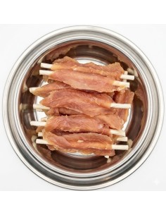 SNACK NATURAL CECINA DE POLLO CON PALITO 500GR
