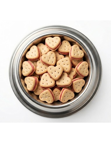 BBX GALLETAS RELLENAS EN FORMA DE CORAZON 2KG