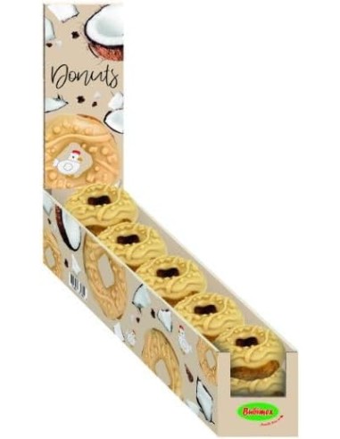 BBX DONUTS DE POLLO GLASEADO DE COCO (CAJA 10UD)