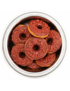 BBX DONUTS DE POLLO GLASEADO DE FRESA (CAJA 10UD)