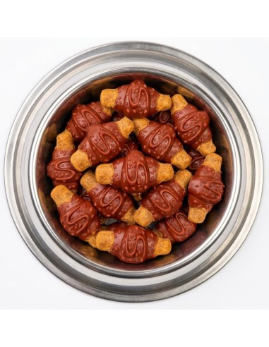 BBX MINI CROISSANT POLLO Y FRESA 35GR (20UD)