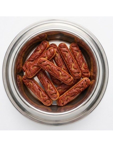 BBX BIZCOCHO GLASEADO POLLO Y FRESA 35GR (25UD)