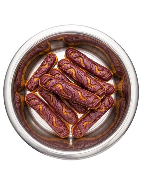 BBX BIZCOCHO GLASEADO POLLO Y ARANDANO 35GR (25UD)