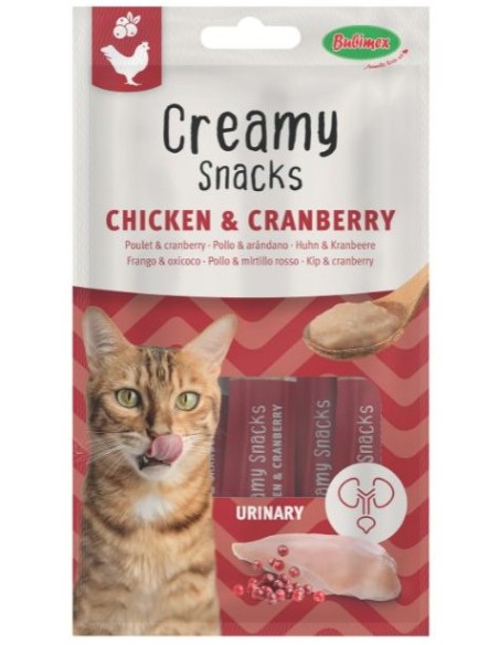 BBX Creamy Snack Urinary de Pollo y Arándanos (4p)
