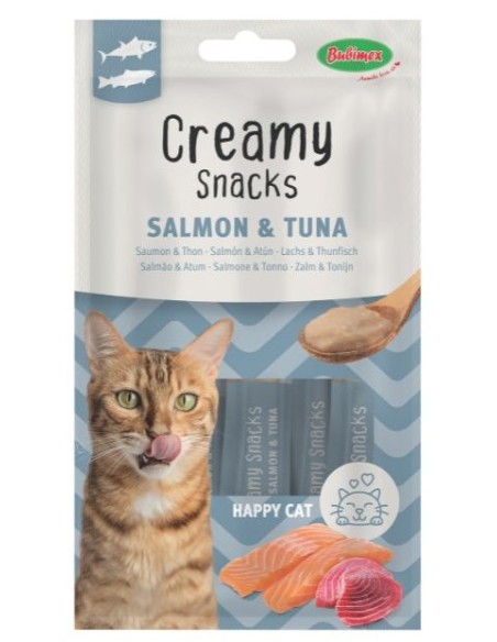 BBX CREAMY SNACK SALMON & ATUN 60GR (X4)