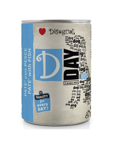 DISUGUAL D-Day DOG WET FOOD FISH 400 GR (6)