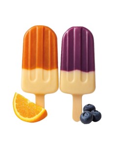 BBX POLOS DE HELADO NARANJA/ARANDANOS 45GR (50UD)