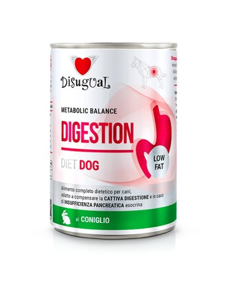 *DIGESTION L.F.* RABBIT DISUGUAL DIET DOG WET FOOD 400 GR (6