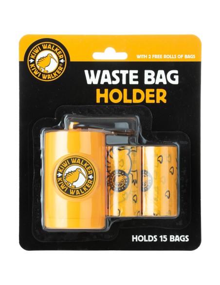 KIWI CASE FOR WASTE BAGS NARANJA