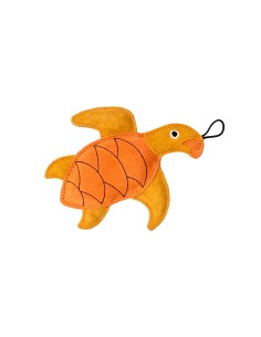 KIWI LEATHER TOY TURTLE