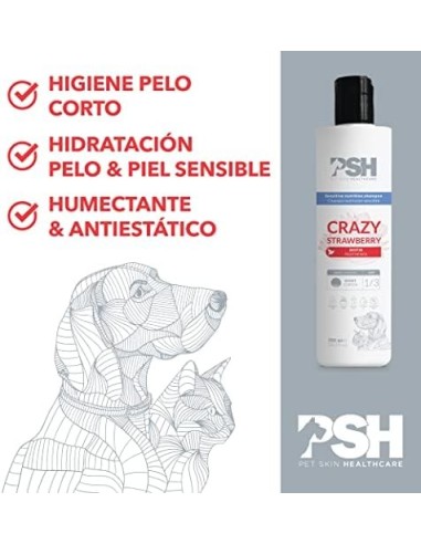 PSH CHAMPU SHORT STRAWBERRY 300ML