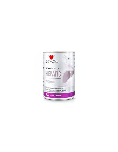 *HEPATIC* DUCK DISUGUAL DIET DOG WET FOOD 400 GR (6)