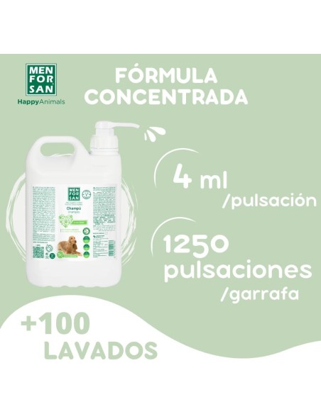 MENFORSAN CHAMPU ALOE VERA 5L (2UD)