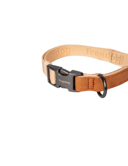 FD COLLAR LINUM SAND BEIGE S 15MMX25/35CM RECYCLE